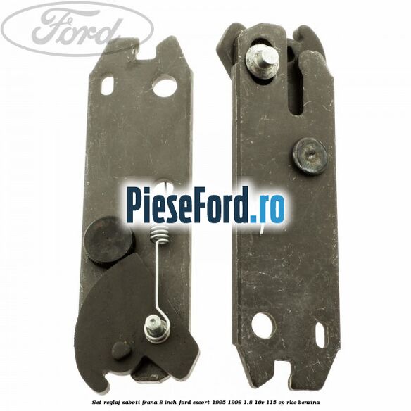 Set reglaj saboti frana 8 inch Ford Escort 1995-1998 1.8 16V 115 cp RKC benzina