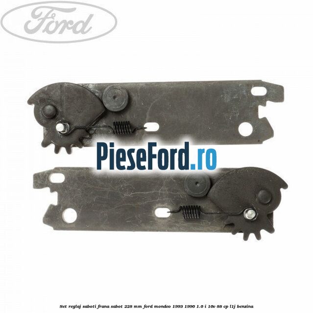 Set reglaj saboti frana sabot 228 mm Ford Mondeo 1993-1996 1.6 i 16V 88 cp