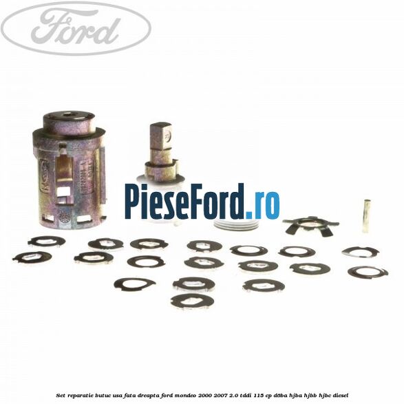 Set reparatie butuc usa fata dreapta Ford Mondeo 2000-2007 2.0 TDDI 115 cp D6BA, HJBA, HJBB, HJBC diesel