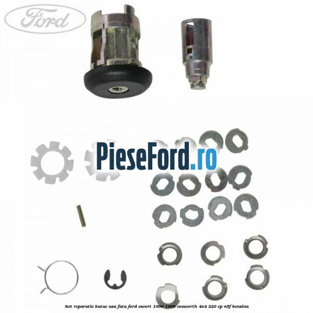 Set reparatie butuc usa fata Ford Escort 1990-1995 Cosworth 4x4 220 cp N5F benzina