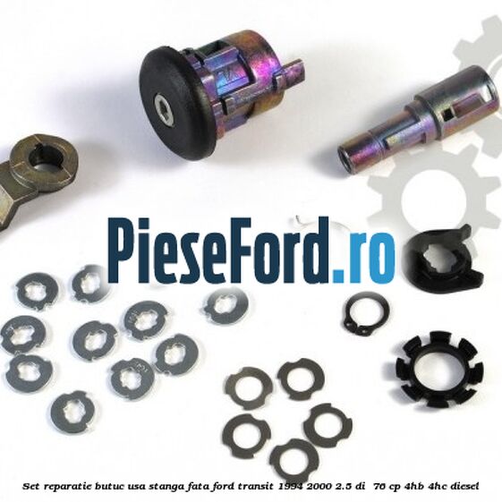 Set reparatie butuc usa stanga fata Ford Transit 1994-2000 2.5 DI  76 cp 4HB, 4HC diesel