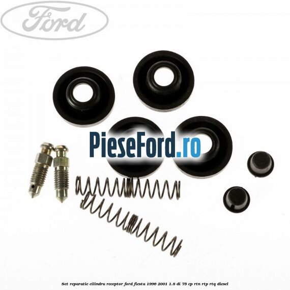 Set reparatie cilindru receptor Ford Fiesta 1996-2001 1.8 DI 75 cp RTN, RTP, RTQ diesel
