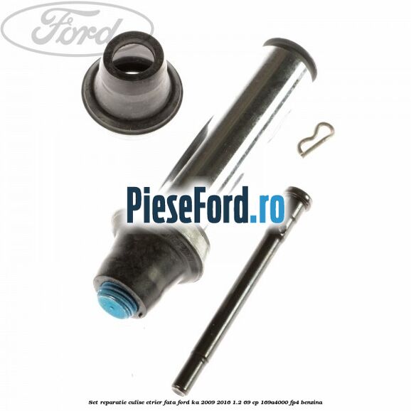 Set reparatie culise etrier fata Ford Ka 2009-2016 1.2 69 cp 169A4000, FP4 benzina