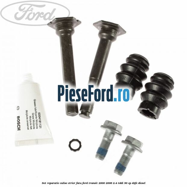 Set reparatie culise etrier fata Ford Transit 2000-2006 2.4 TDdi 90 cp D2FE diesel