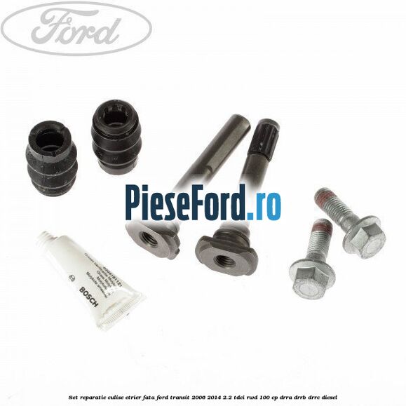Set reparatie culise etrier fata Ford Transit 2006-2014 2.2 TDCi RWD 100 cp DRRA, DRRB, DRRC diesel