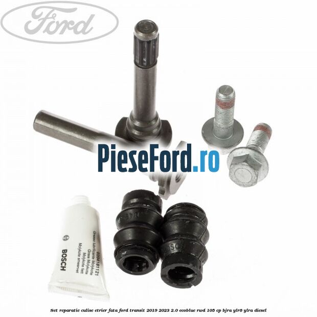 Set reparatie culise etrier fata Ford Transit 2019-2023 2.0 EcoBlue RWD 105 cp Set reparatie culise etrier fata Ford Transit 2019-2023 2.0 EcoBlue RWD 105 cp BJRA, YLR6, YLRA diesel