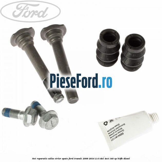 Set reparatie culise etrier spate Ford Transit 2006-2014 2.4 TDCi 4x4 140 cp Set reparatie culise etrier spate Ford Transit 2006-2014 2.4 TDCi 4x4 140 cp H9FB diesel