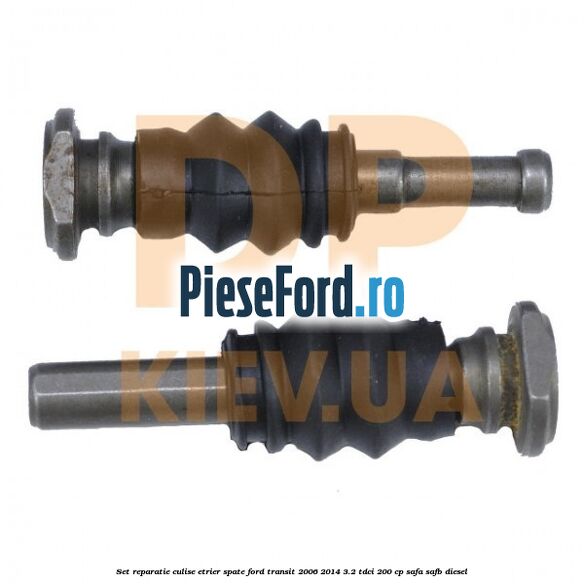 Set reparatie culise etrier spate Ford Transit 2006-2014 3.2 TDCi 200 cp SAFA, SAFB diesel