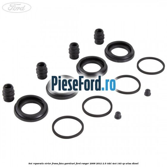 Set reparatie etrier frana fata garnituri Ford Ranger 2006-2012 2.5 TDCi 4x4 143 cp WLAA diesel