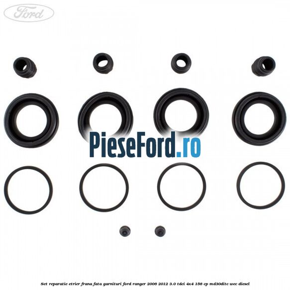 Set reparatie etrier frana fata garnituri Ford Ranger 2006-2012 3.0 TDCi 4x4 156 cp MD30DITC, WEC diesel