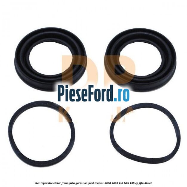 Set reparatie etrier frana fata garnituri Ford Transit 2000-2006 2.0 TDCi 125 cp FIFA diesel
