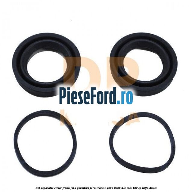 Set reparatie etrier frana fata garnituri Ford Transit 2000-2006 2.4 TDCi 137 cp H9FA diesel