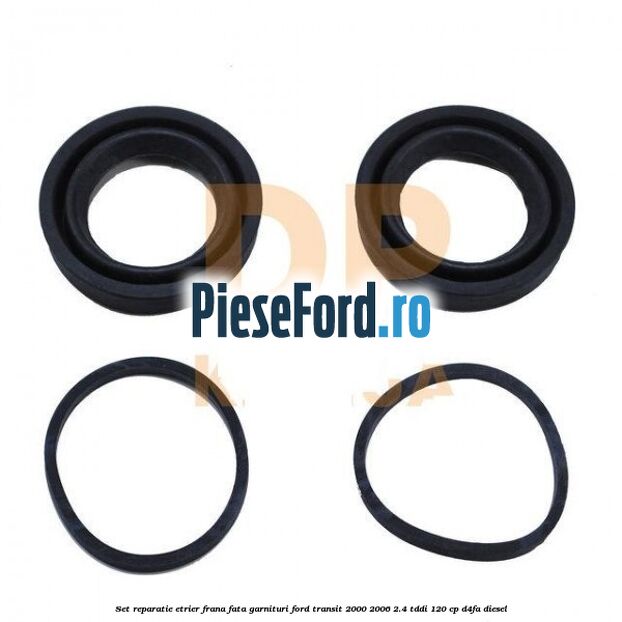 Set reparatie etrier frana fata garnituri Ford Transit 2000-2006 2.4 TDdi 120 cp D4FA diesel