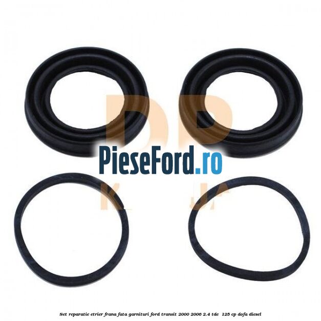 Set reparatie etrier frana fata garnituri Ford Transit 2000-2006 2.4 TDE  125 cp DOFA diesel