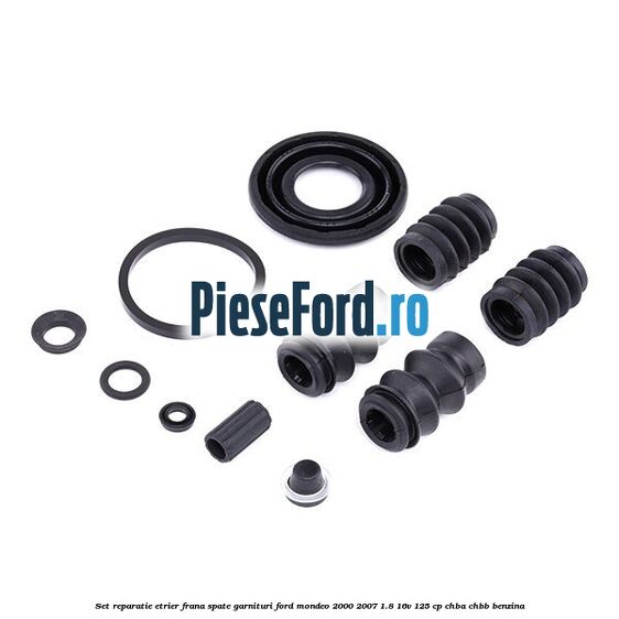Set reparatie etrier frana spate garnituri Ford Mondeo 2000-2007 1.8 16V 125 cp CHBA, CHBB benzina