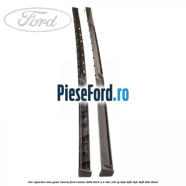 Set reparatie sina geam lateral Ford Transit 2006-2014 2.2 TDCi 100 cp DRFA, DRFB, DRFC, DRFD, DRFE diesel
