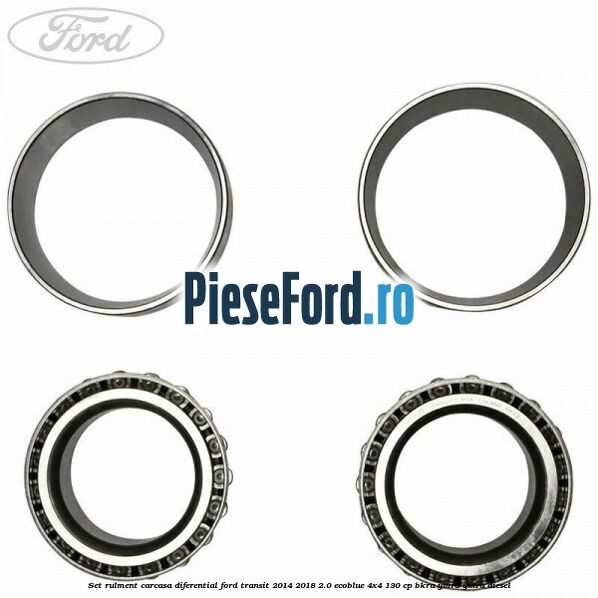 Set rulment carcasa diferential Ford Transit 2014-2018 2.0 EcoBlue 4x4 130 cp BKRA, YMR6, YMRA diesel