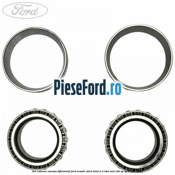 Set rulment carcasa diferential Ford Transit 2014-2018 2.2 TDCi RWD 125 cp CYR5, USR6 diesel