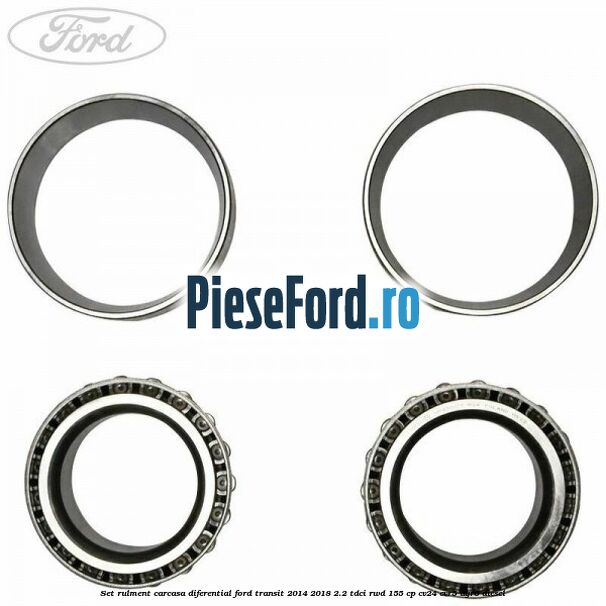 Set rulment carcasa diferential Ford Transit 2014-2018 2.2 TDCi RWD 155 cp CV24, CVR5, UYR6 diesel