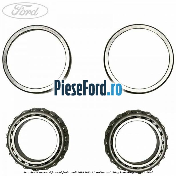 Set rulment carcasa diferential Ford Transit 2019-2023 2.0 EcoBlue RWD 170 cp BLHA, BLRA, YNHA, YNR6 diesel