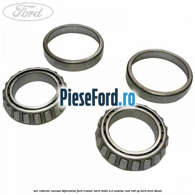 Set rulment carcasa diferential Ford Transit 2019-2023 2.0 EcoBlue RWD 185 cp BCRA, BCRB diesel