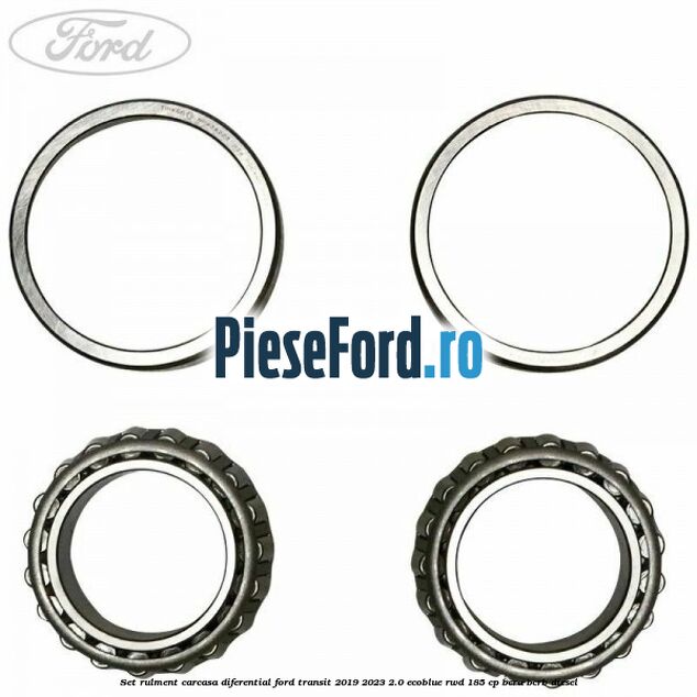 Set rulment carcasa diferential Ford Transit 2019-2023 2.0 EcoBlue RWD 185 cp BCRA, BCRB diesel