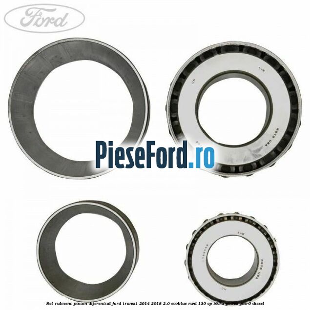 Set rulment pinion diferential Ford Transit 2014-2018 2.0 EcoBlue RWD 130 cp Set rulment pinion diferential Ford Transit 2014-2018 2.0 EcoBlue RWD 130 cp BKRA, YMHA, YMR6 diesel