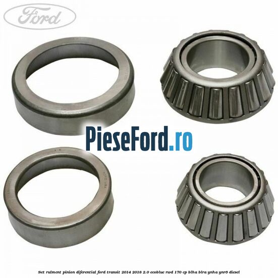 Set rulment pinion diferential Ford Transit 2014-2018 2.0 EcoBlue RWD 170 cp BLHA, BLRA, YNHA, YNR6 diesel