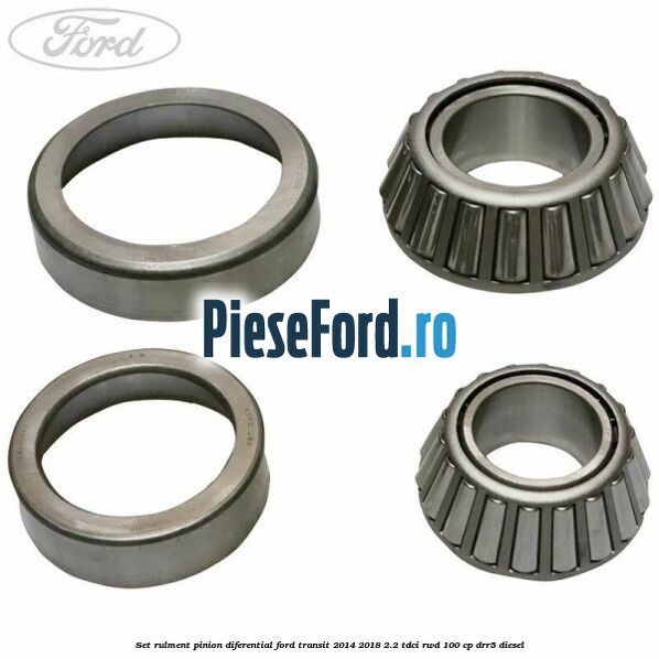 Set rulment pinion diferential Ford Transit 2014-2018 2.2 TDCi RWD 100 cp DRR5 diesel
