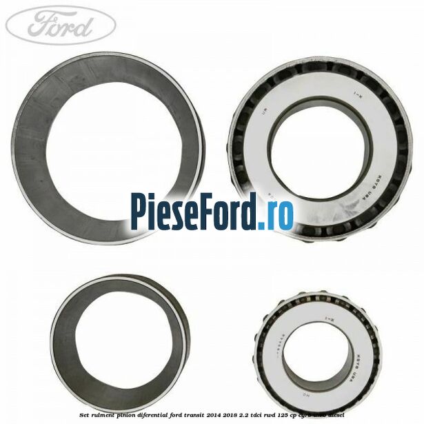 Set rulment pinion diferential Ford Transit 2014-2018 2.2 TDCi RWD 125 cp CYR5, USR6 diesel