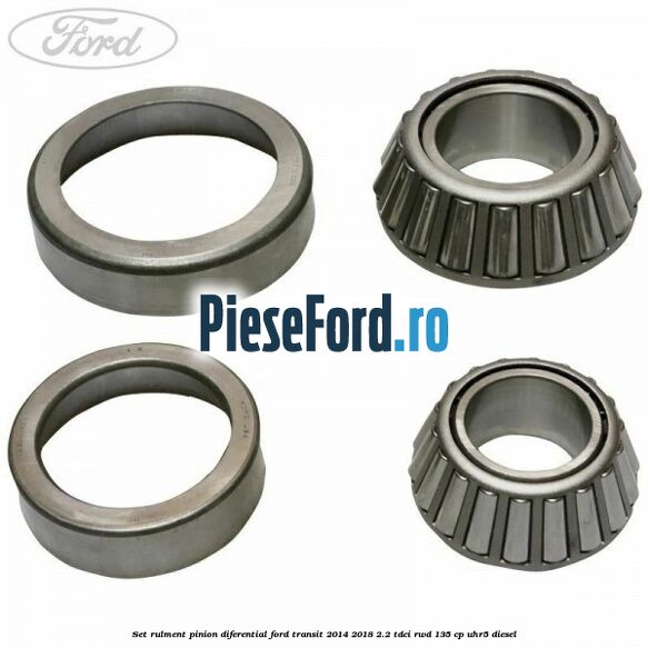 Set rulment pinion diferential Ford Transit 2014-2018 2.2 TDCi RWD 135 cp UHR5 diesel