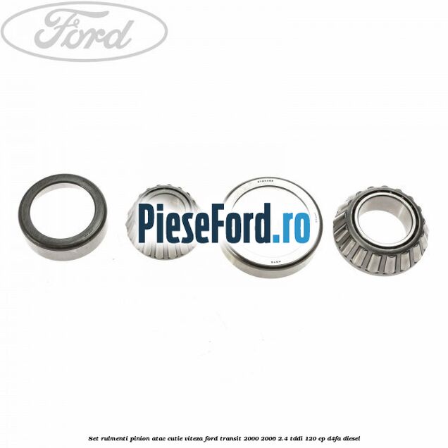 Set rulmenti pinion atac cutie viteza Ford Transit 2000-2006 2.4 TDdi 120 cp Set rulmenti pinion atac cutie viteza Ford Transit 2000-2006 2.4 TDdi 120 cp D4FA diesel