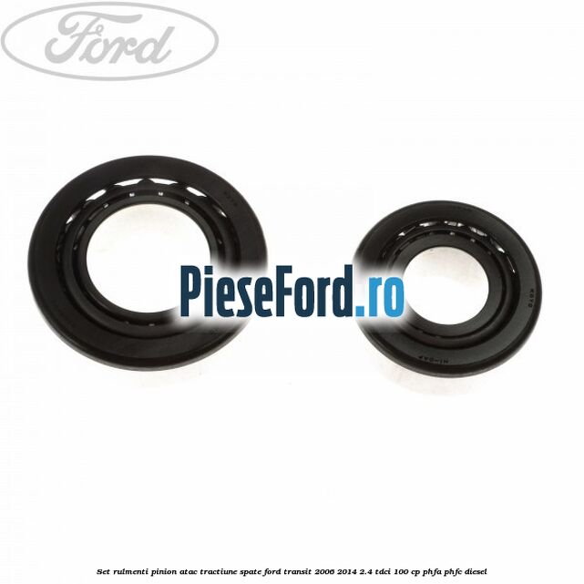 Set rulmenti pinion atac tractiune spate Ford Transit 2006-2014 2.4 TDCi 100 cp Set rulmenti pinion atac tractiune spate Ford Transit 2006-2014 2.4 TDCi 100 cp PHFA, PHFC diesel