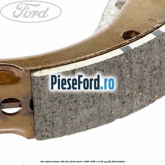 Set saboti frana 180 mm Ford Escort 1995-1998 1.3 60 cp J4B, J6A benzina