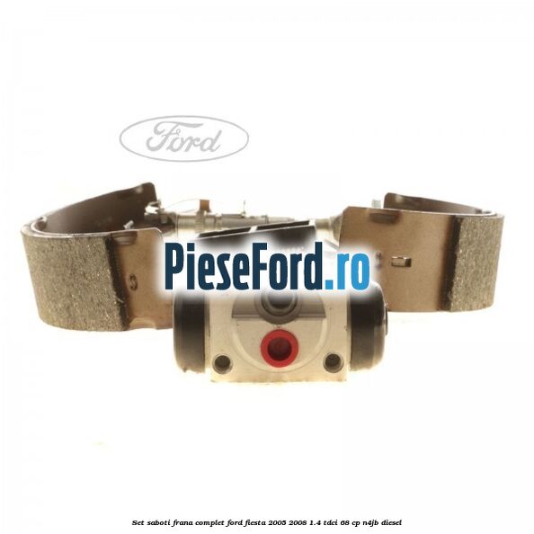 Set saboti frana complet Ford Fiesta 2005-2008 1.4 TDCi 68 cp Set saboti frana complet Ford Fiesta 2005-2008 1.4 TDCi 68 cp N4JB diesel