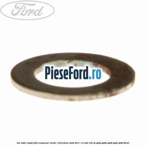 Set saibe reglaj fulie compresor model 1 Ford Focus 2008-2011 1.6 TDCi 109 cp G8DA, G8DB, G8DD, G8DE, G8DF diesel