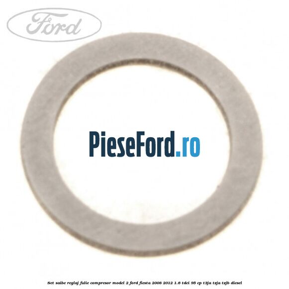 Set saibe reglaj fulie compresor model 2 Ford Fiesta 2008-2012 1.6 TDCi 95 cp T3JA, TZJA, TZJB diesel