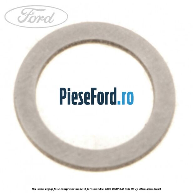 Set saibe reglaj fulie compresor model 2 Ford Mondeo 2000-2007 2.0 TDDI 90 cp D5BA, SDBA diesel