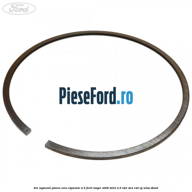 Set segmenti piston cota reparatie 0.5 Ford Ranger 2006-2012 2.5 TDCi 4x4 143 cp WLAA diesel