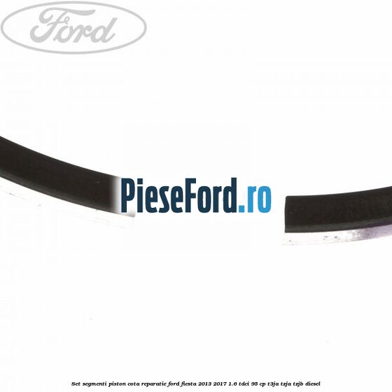 Set segmenti piston cota reparatie Ford Fiesta 2013-2017 1.6 TDCi 95 cp T3JA, TZJA, TZJB diesel