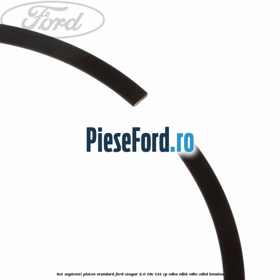 Set segmenti piston standard Ford Cougar 2.0 16V 131 cp EDBA, EDBB, EDBC, EDBD benzina