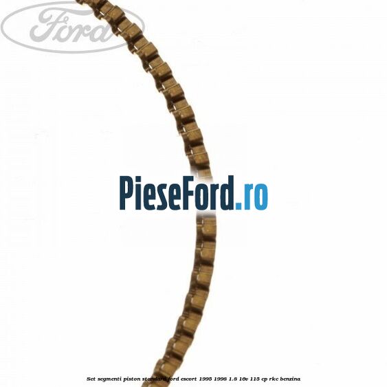 Set segmenti piston standard Ford Escort 1995-1998 1.8 16V 115 cp RKC benzina