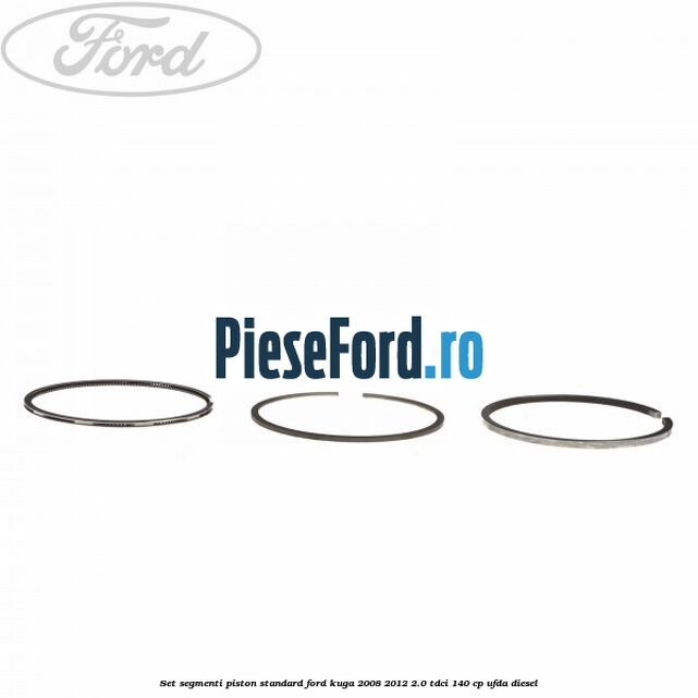 Set segmenti piston standard Ford Kuga 2008-2012 2.0 TDCI 140 cp UFDA diesel