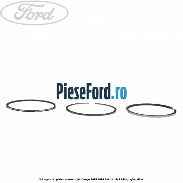 Set segmenti piston standard Ford Kuga 2013-2016 2.0 TDCi 4x4 140 cp UFMA diesel