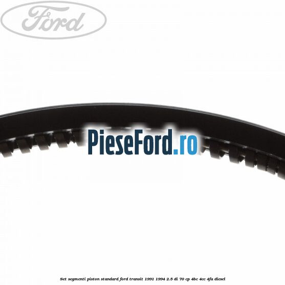 Set segmenti piston standard Ford Transit 1991-1994 2.5 DI 70 cp 4BC, 4CC, 4FA diesel