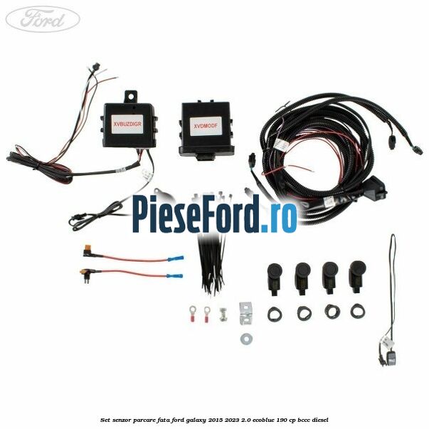 Set senzor parcare fata Ford Galaxy 2015-2023 2.0 EcoBlue 190 cp BCCC diesel