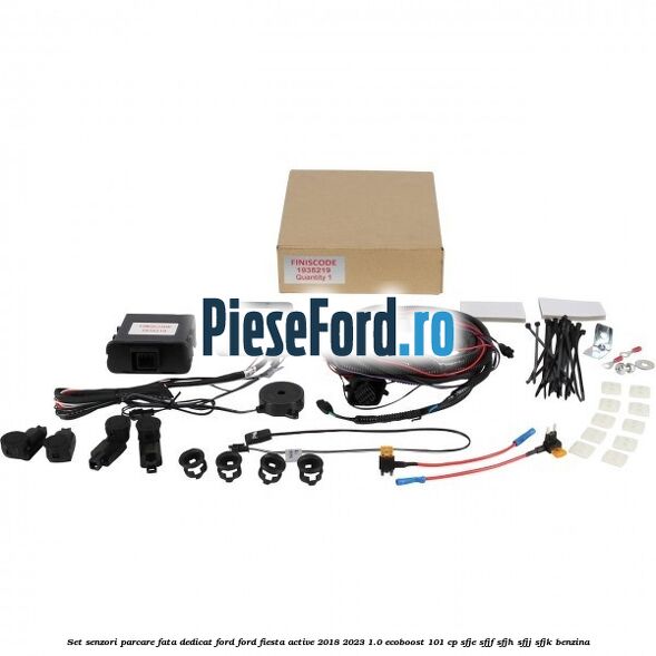 Set senzori parcare fata, dedicat Ford Ford Fiesta Active 2018-2023 1.0 EcoBoost 101 cp SFJE, SFJF, SFJH, SFJJ, SFJK benzina