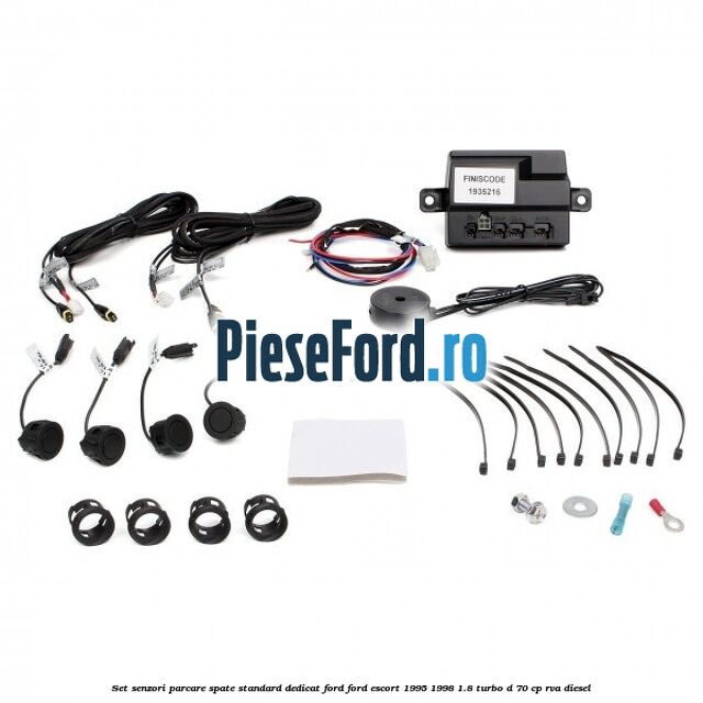 Set senzori parcare spate standard, dedicat Ford Ford Escort 1995-1998 1.8 Turbo D 70 cp RVA diesel