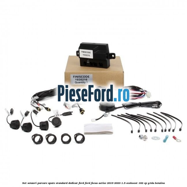 Set senzori parcare spate standard, dedicat Ford Ford Focus Active 2019-2023 1.5 EcoBoost 182 cp Y1DA benzina