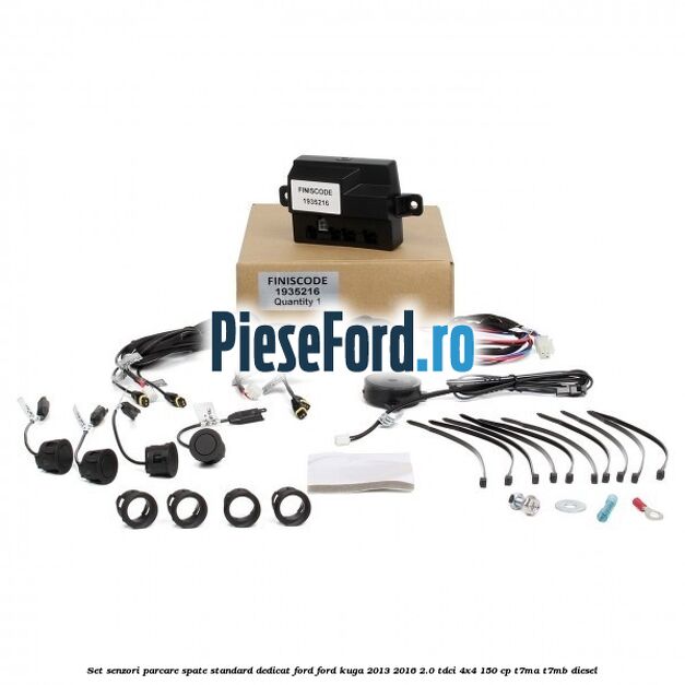 Set senzori parcare spate standard, dedicat Ford Ford Kuga 2013-2016 2.0 TDCi 4x4 150 cp T7MA, T7MB diesel